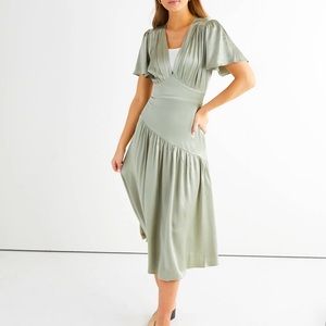Florence panel midi dress